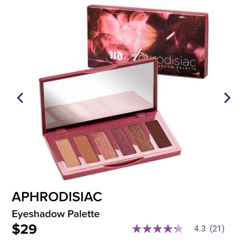 Aphrodisiac pallet